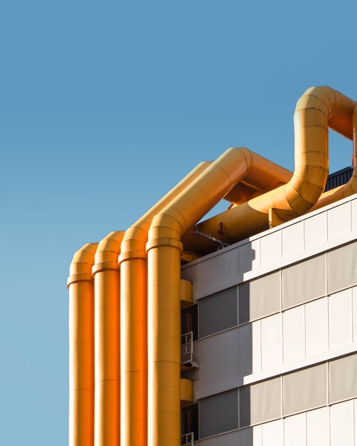 Industrial gas pipeline pipes